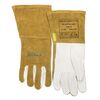 SOFTouch™ welding glove made of grain goatskin palm and split cowhide back and cuff type 10-1007XL